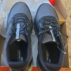 New Balance Men's Charcoal and Black Athletic Shoes